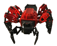 Meccano's MeccaSpider Robot Comparison Image