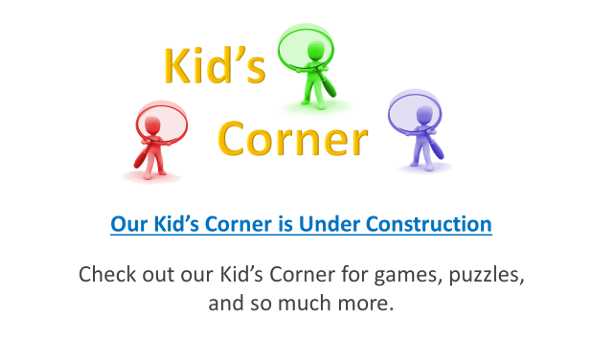 Kid's Corner Front Page Logo